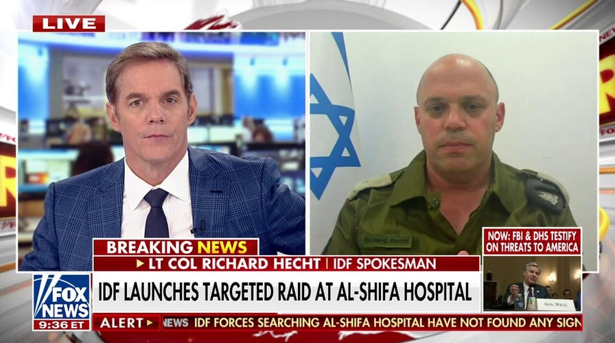 White House confirms Hamas uses Gaza hospitals for operations, to hide hostages