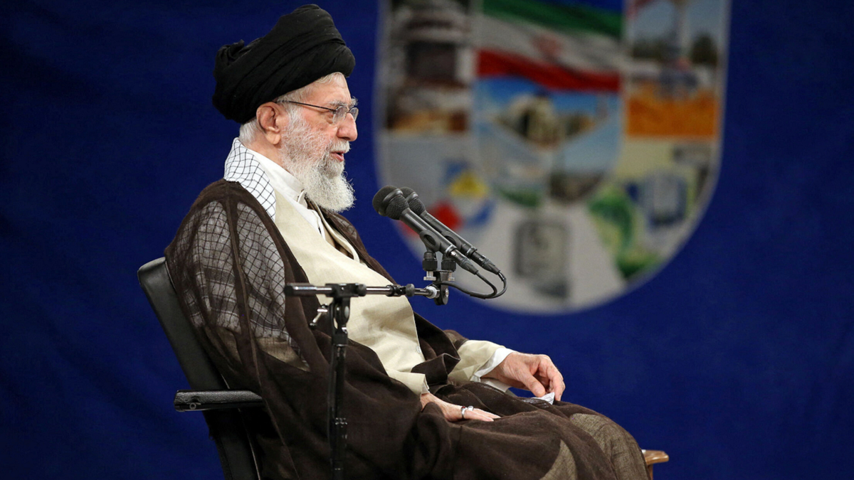 Irans Supreme Leader Ayatollah Ali Khamenei speaks in Tehran