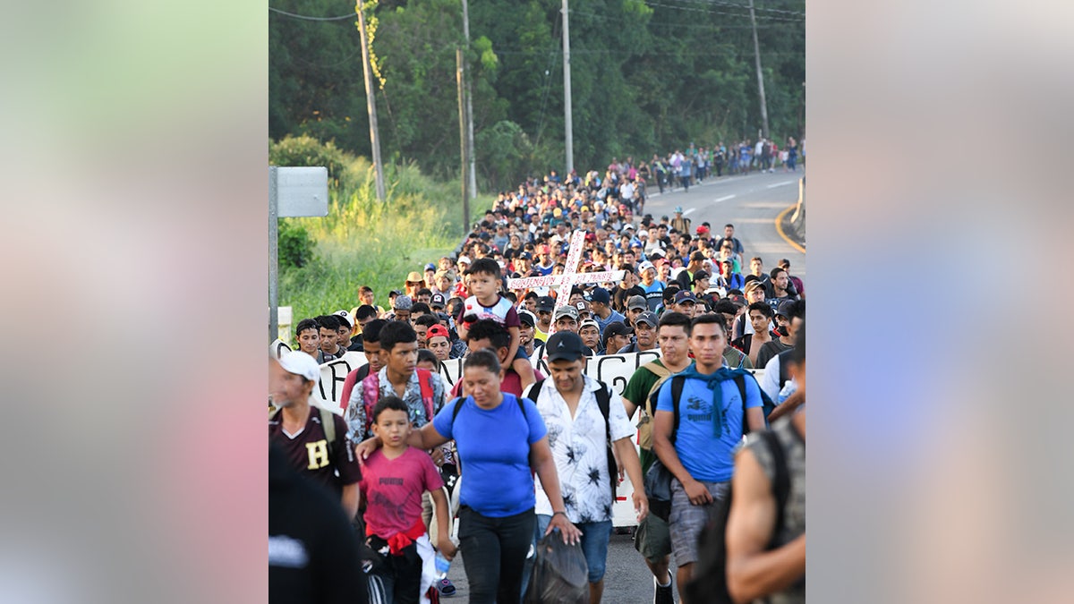 Migrant caravan Mexico