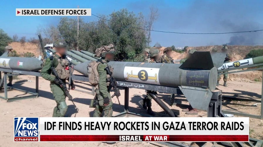IDF finds heavy rockets in Gaza terror raids