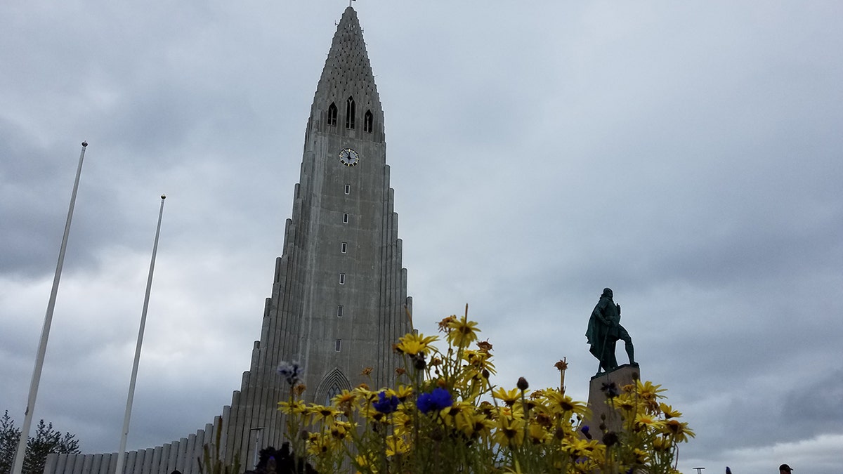 Hallgrímskirkja Lutheran Church in Reykjavik