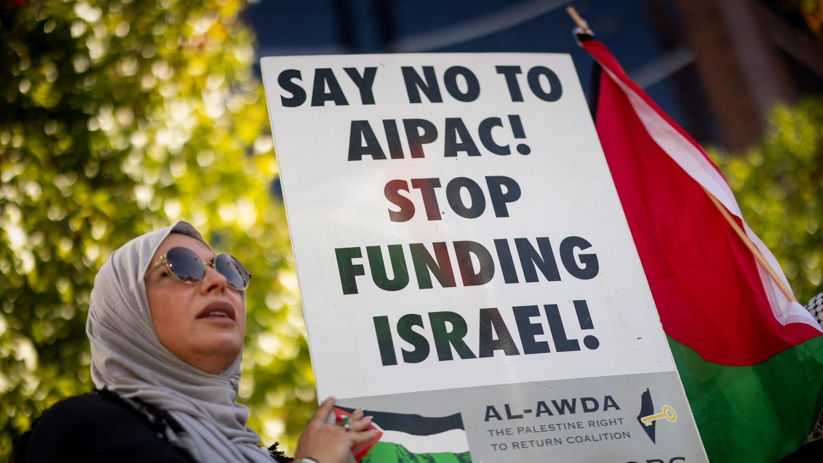 AIPAC protest