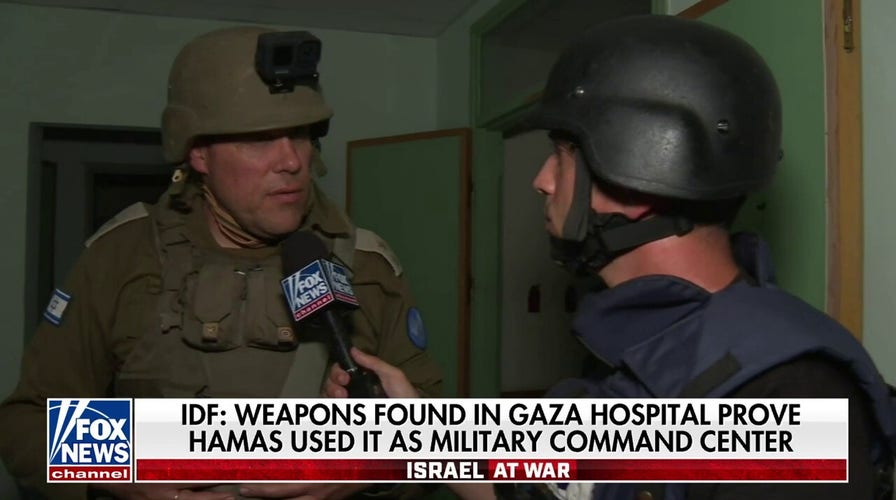 Trey Yingst enters Gaza hospital with Israeli troops