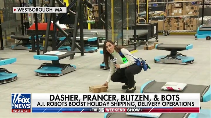 Are Amazon robots the new holiday elves?