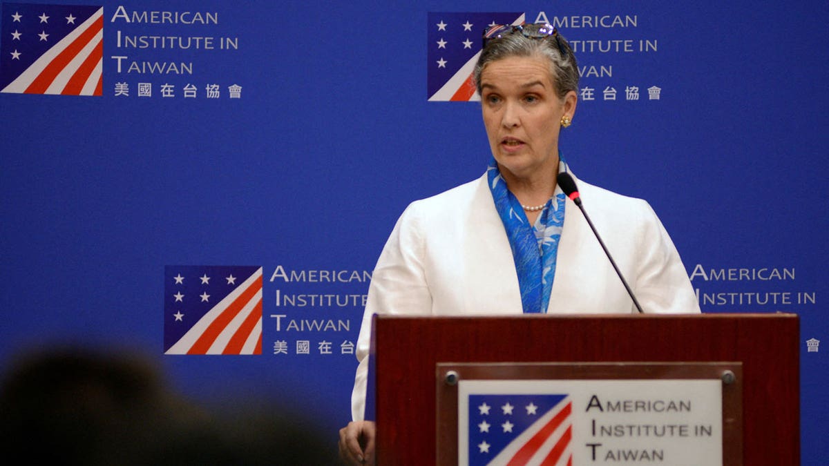 Sandra Oudkirk, director of the American Institute in Taiwan