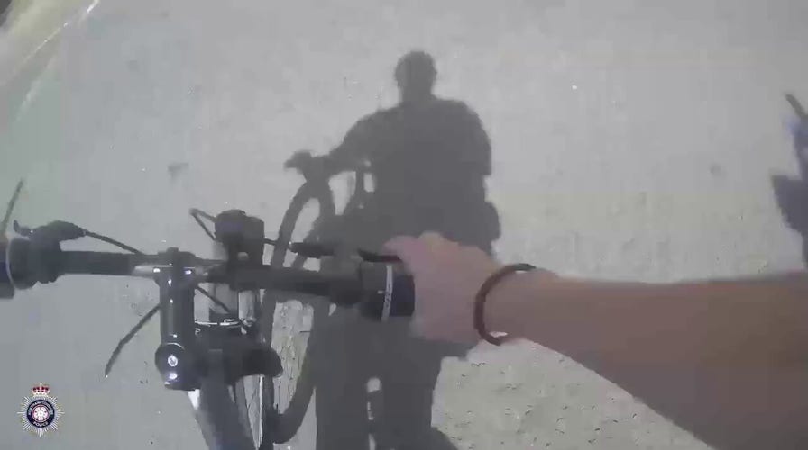 Video shows cop commandeering civilian’s bike to track down, tackle drug dealer