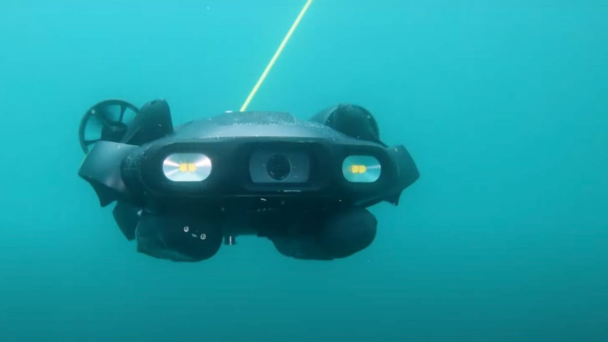 Dive into the sea with this state-of-the-art underwater drone