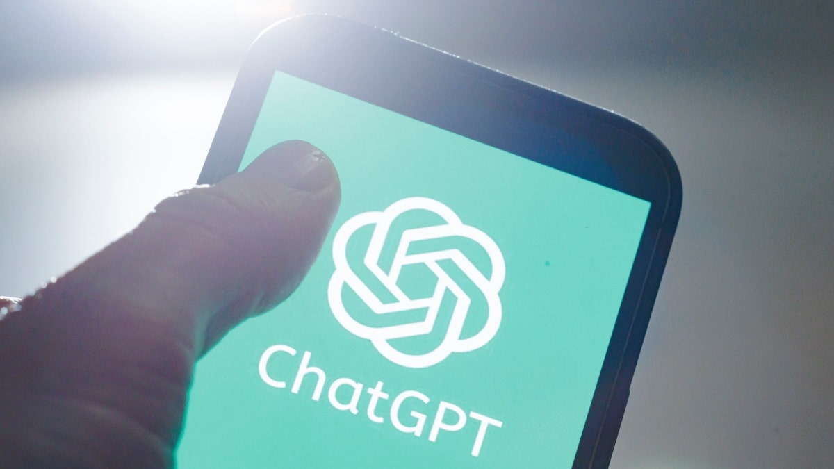 The logo of the chatbot ChatGPT