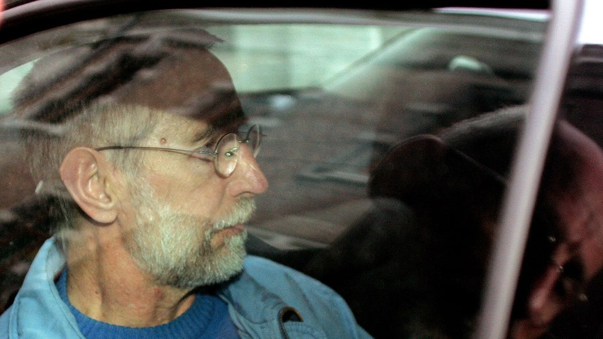 Michel Fourniret in a car