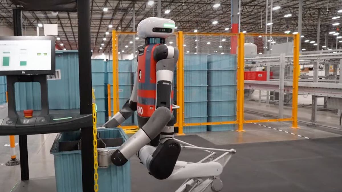 Humanoid robots are now doing work of humans in a Spanx warehouse