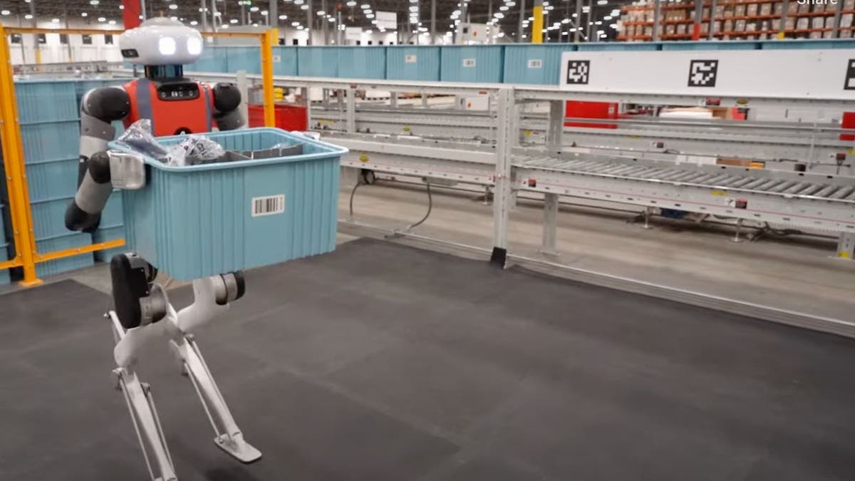 Humanoid robots are now doing work of humans in a Spanx warehouse