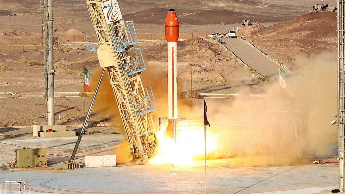 Iran rocket launch