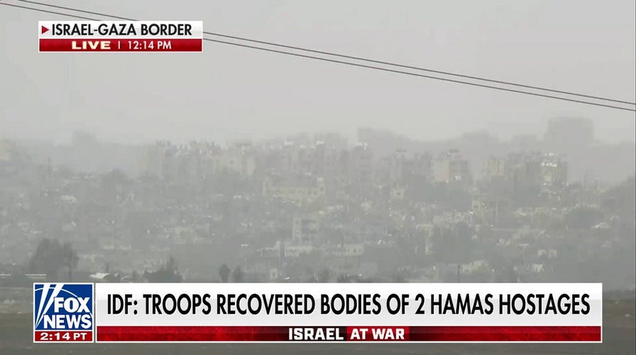 Israeli military recovers bodies of 2 Hamas hostages 