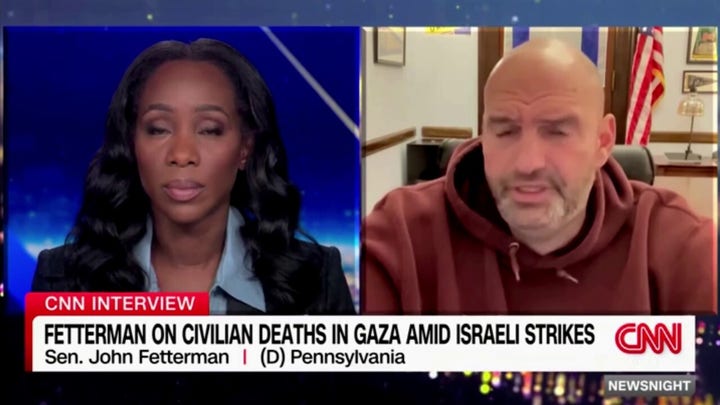 Fetterman cuts down accusation Israel has committed war crimes: 'Israel must destroy Hamas'