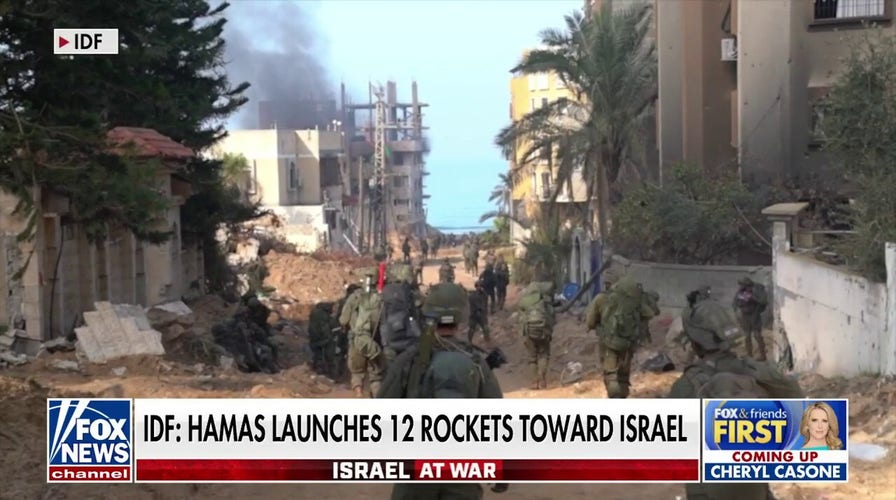 IDF: Hamas launches 12 rockets toward Israel