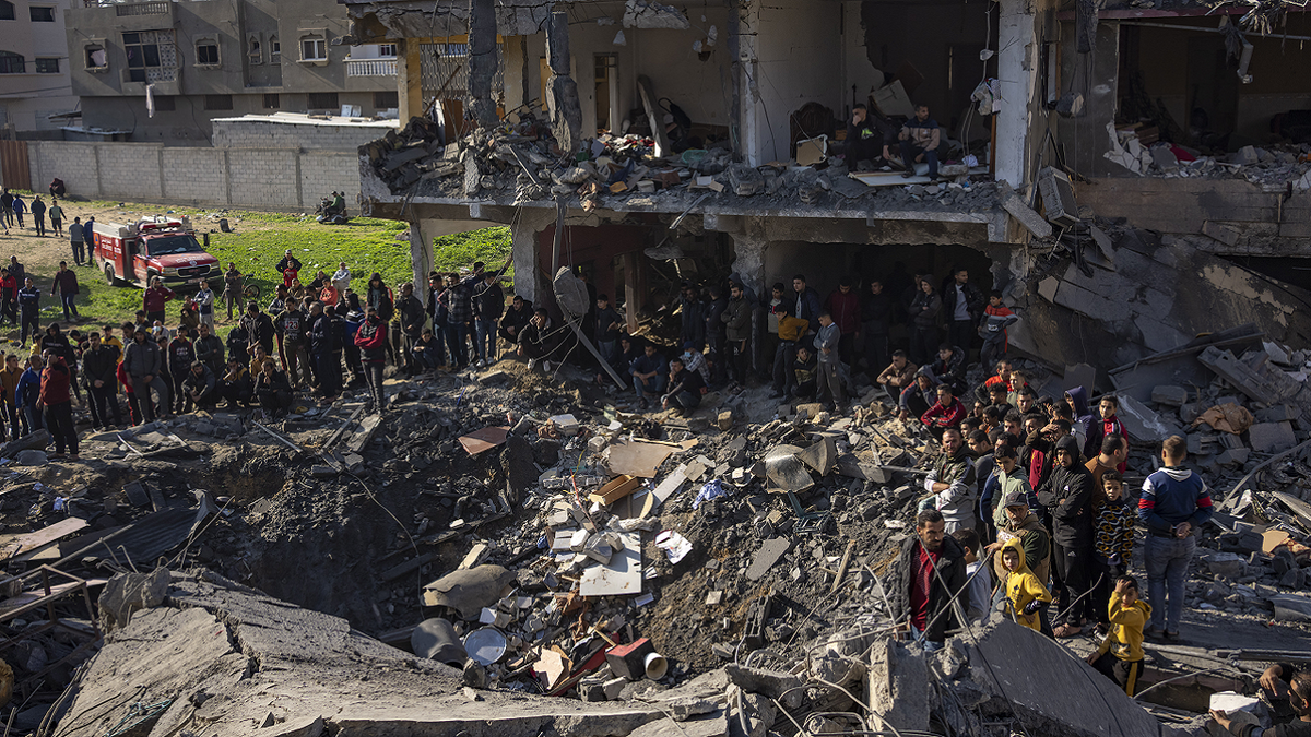 Rafah Gaza Strip airstrike