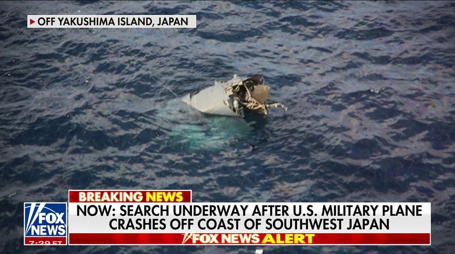 US military aircraft crashes off coast of Japan, reportedly killing one
