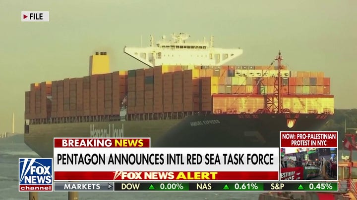 Pentagon announces Red Sea international task force