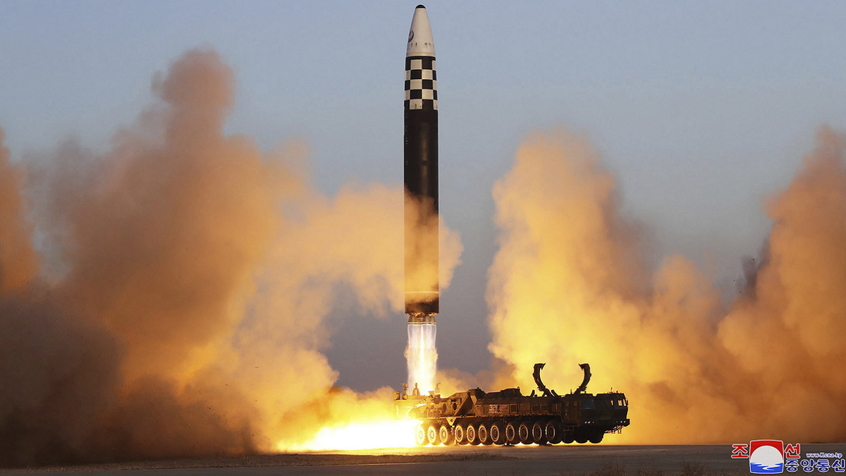 North korea missile launch test