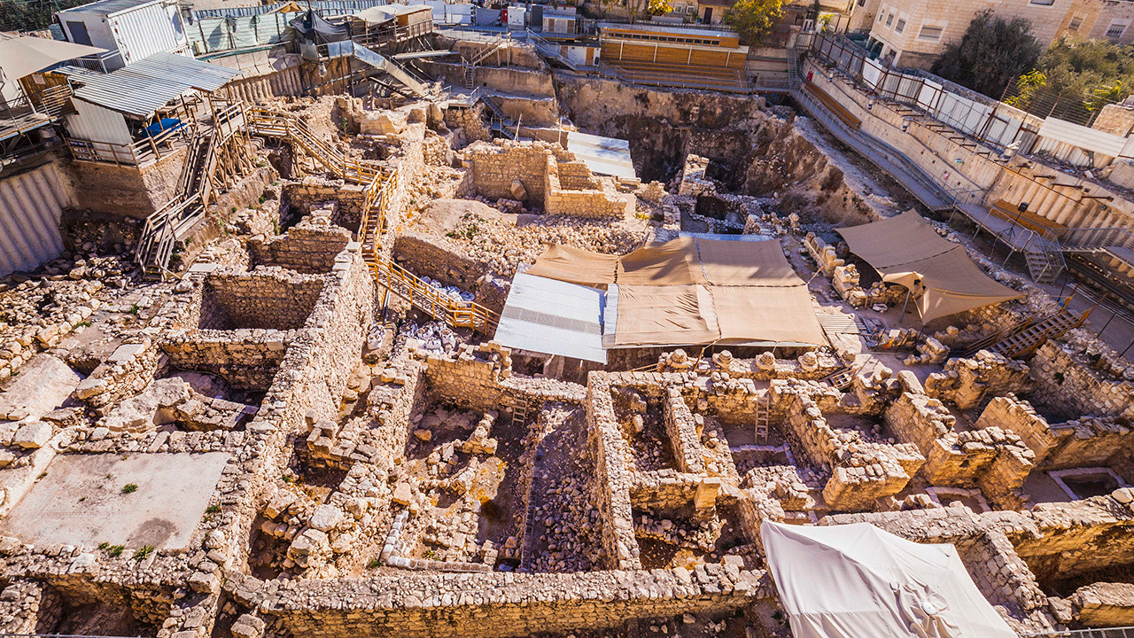 An overview of Givati Parking Lot Excavations