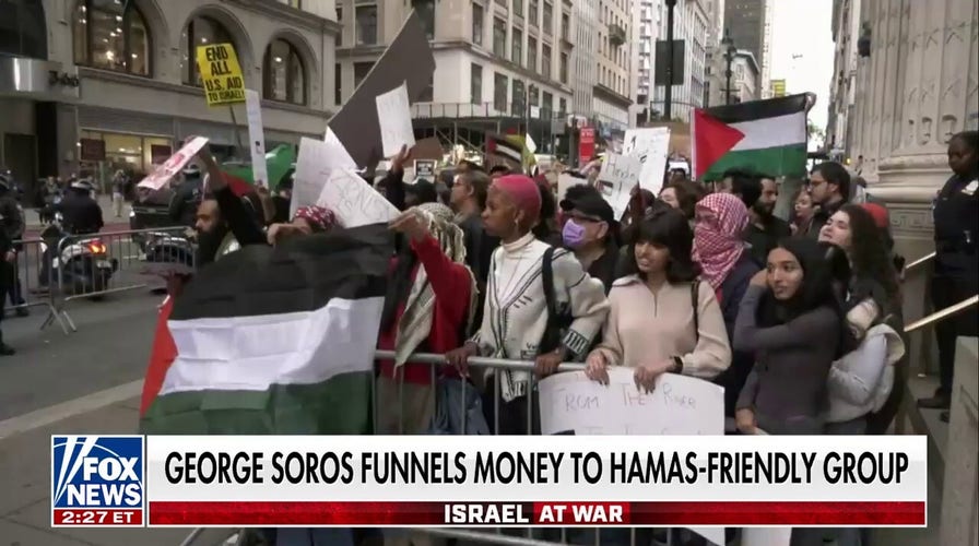 Soros funds nonprofit that finances pro-Palestine protests: Watchdog group
