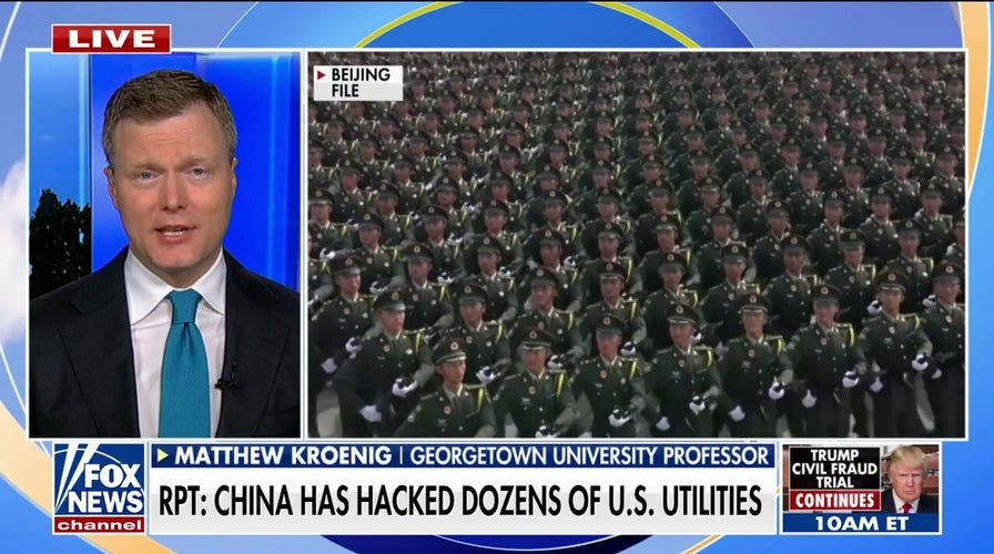 Georgetown professor issues stark warning on China as Beijing ramps up cyberattacks: 'Preparing for war'