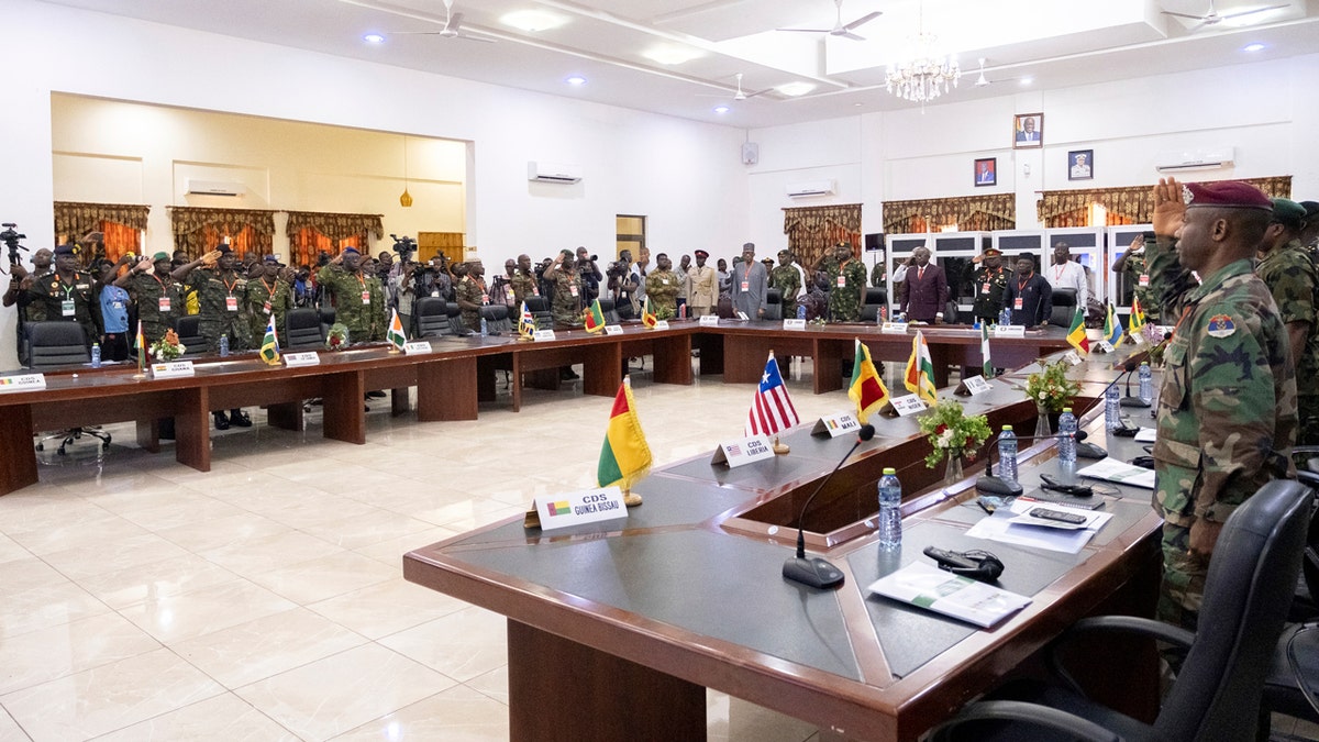 ECOWAS defense chiefs