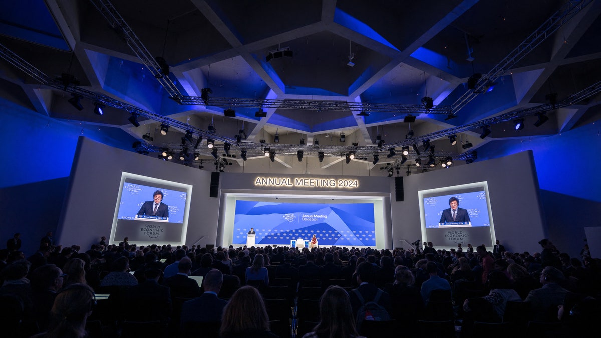 Milei, Davos 2024