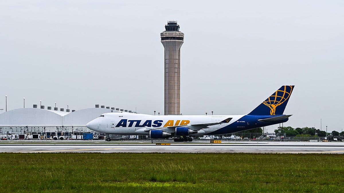 Atlas Air Cargo plane in Miami