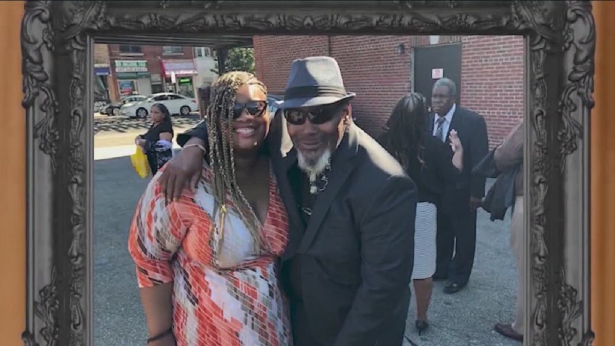 Crystal Jones and her father