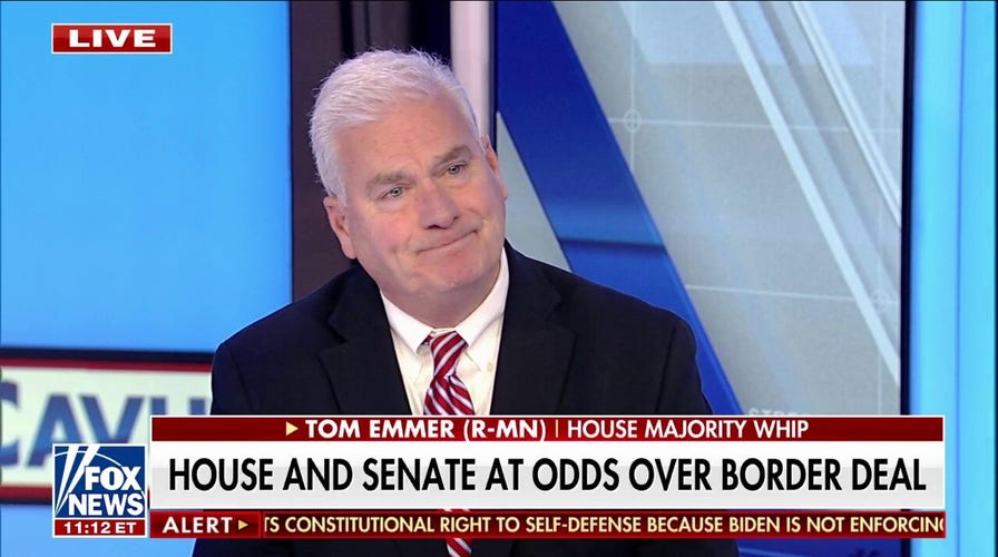 Biden has ‘undone’ all of Trump’s great work at the border: Rep. Tom Emmer 