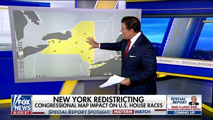 New York redistricting makes big difference in the races: Baier