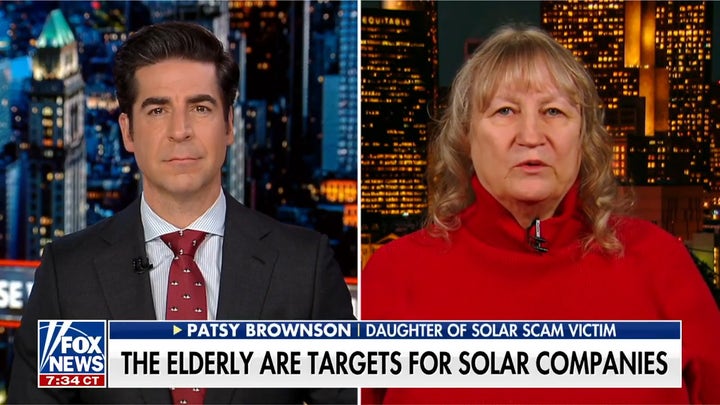 Jesse Watters: Solar companies are preying on the elderly