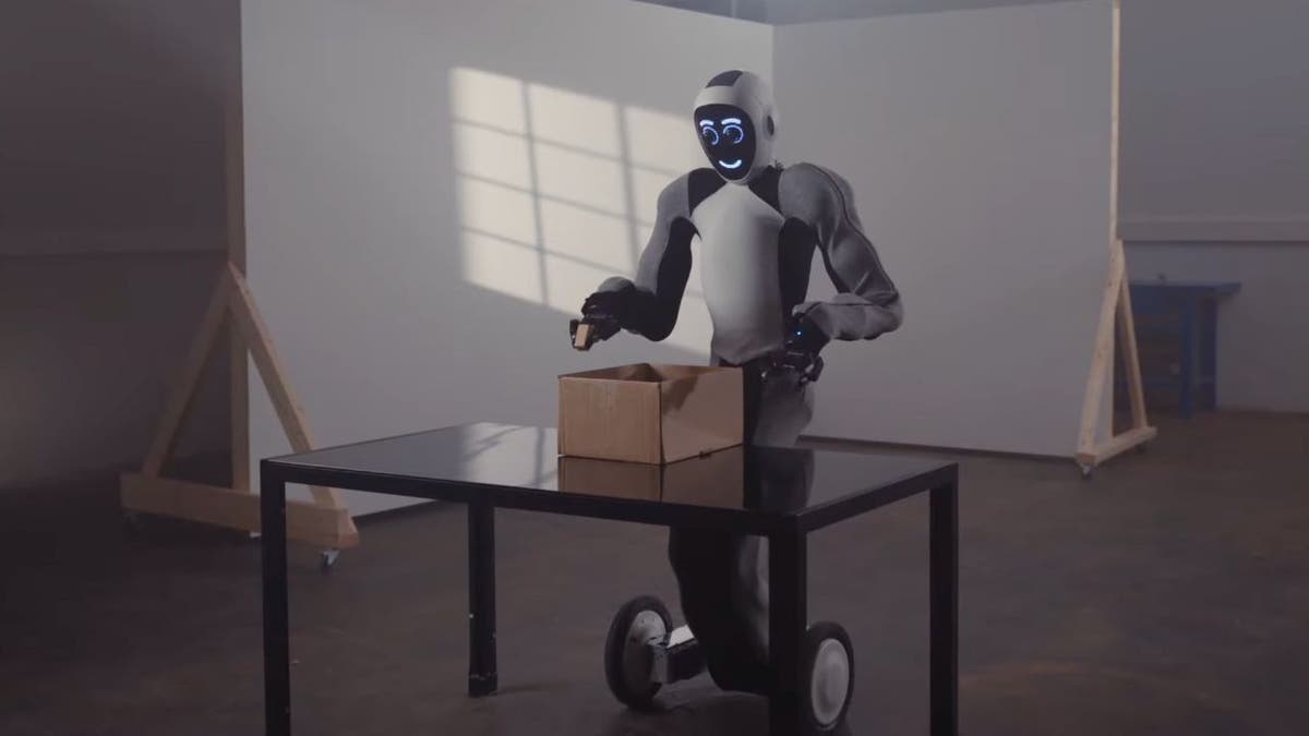 Eve the robot can cook, clean and guard your home