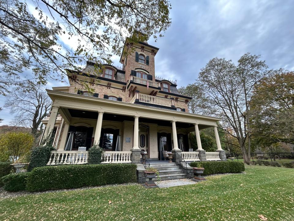 The Edgewood mansion at Hutton Brickyards in Kingston dates back to 1873. Photographed Nov. 2023