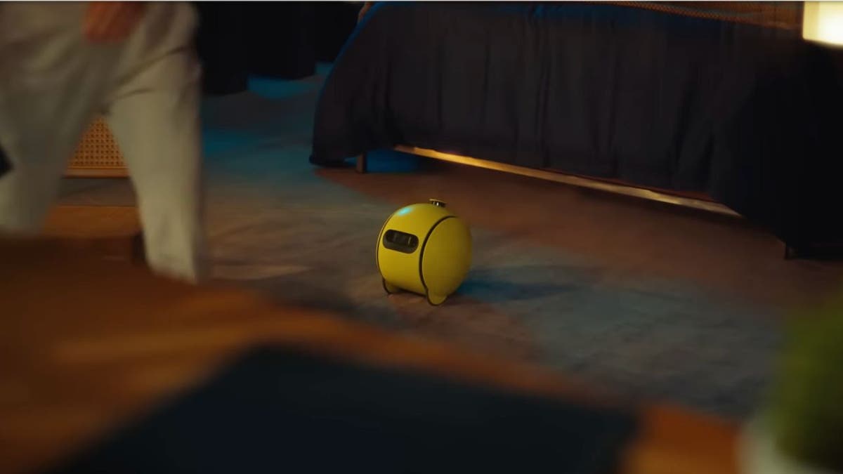 Giant tennis ball-looking AI robot ball doubles as home helper, projector
