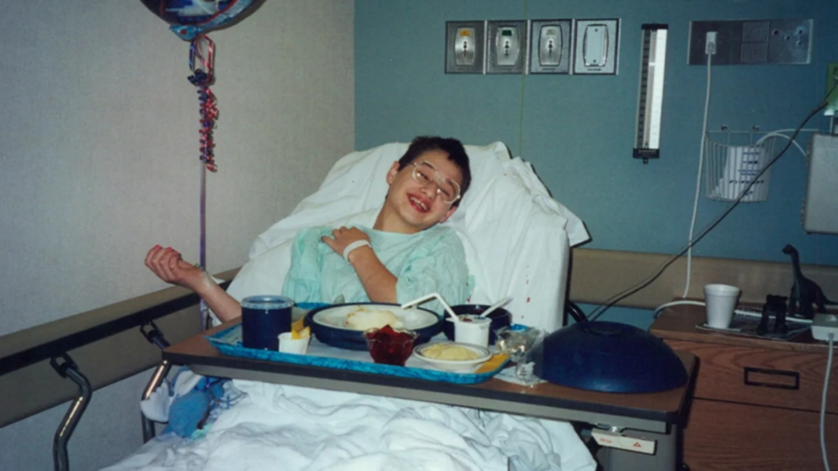 Gypsy Rose Blanchard in a hospital bed
