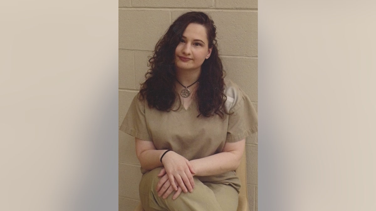 Gypsy Rose Blanchard poses in a prison uniform