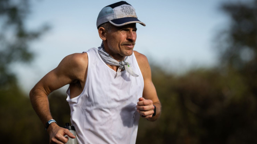 Harvey Lewis ran 450 miles during Big's Backyard Ultra, the world championships of backyard ultra running held in Bell Buckle, Tennessee.