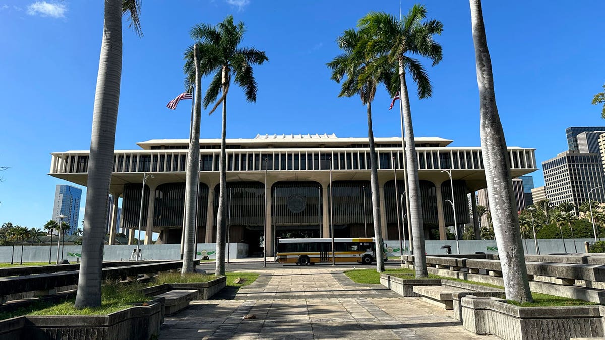Hawaii State Capitol in Honolulu