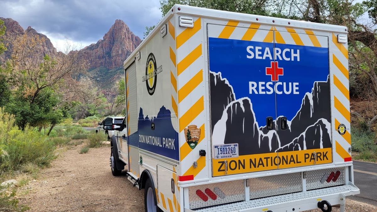 Ambulance in Zion National Park