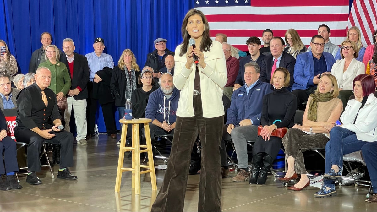 Nikki Haley pushes back against claims from DeSantis and Christie that she aims to serve as Trump's running mate