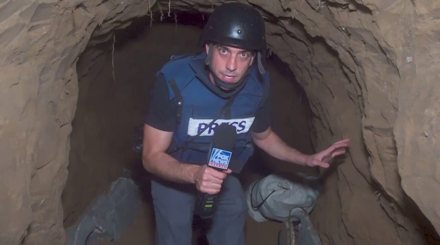 Fox News goes inside Hamas tunnels where hostages were held