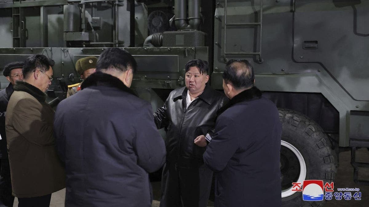 Kim Jong Un munitions factory tour