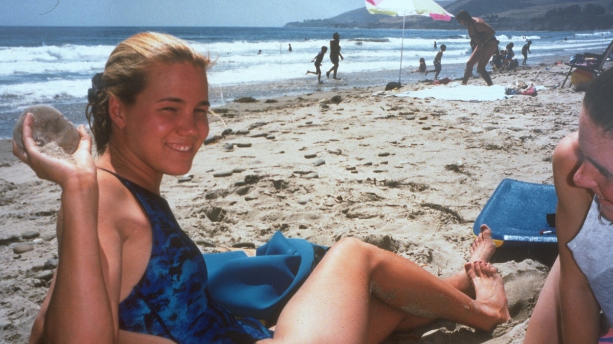 Kristin Smart smiling at the beach
