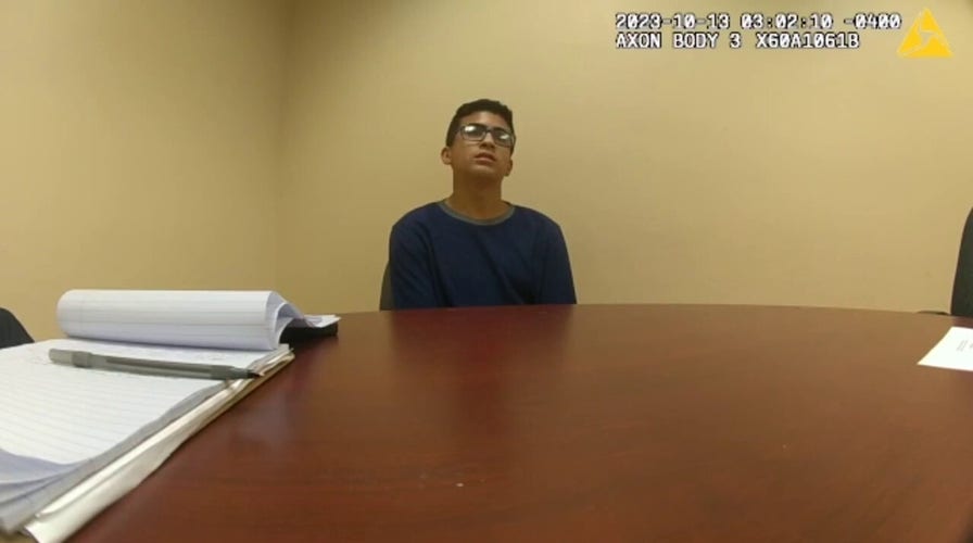 13-year-old Derek Rosa of Florida tells investigators he killed his mother
