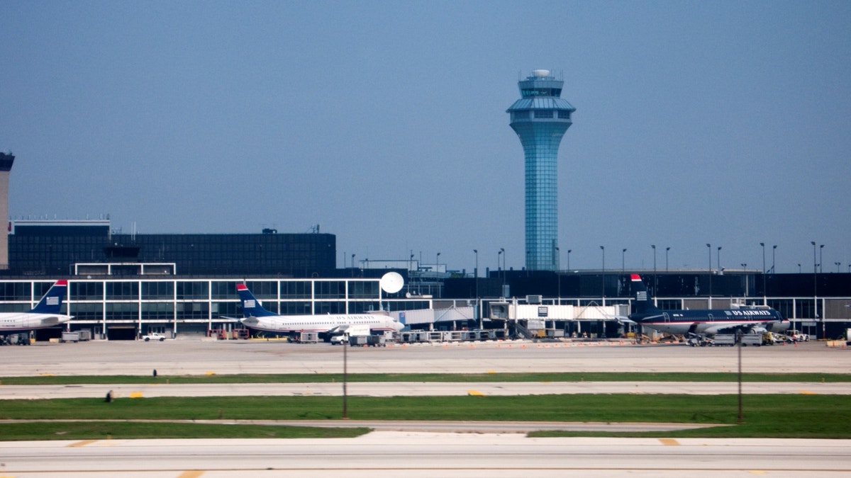 Control tower at OHare
