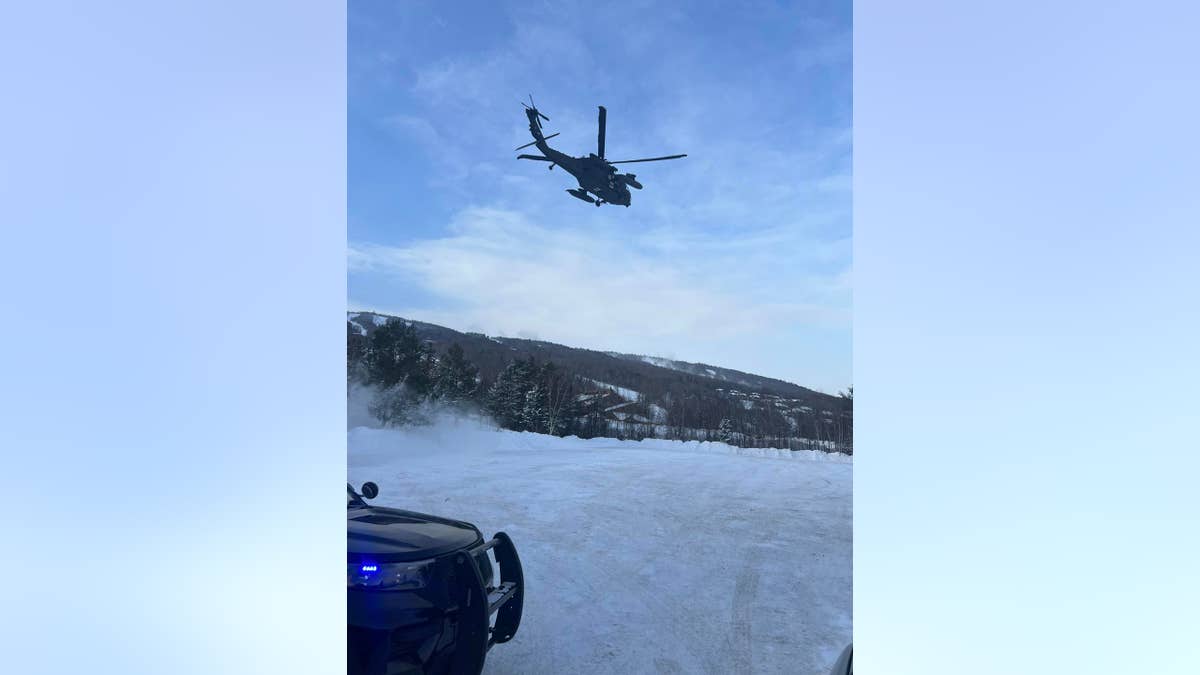 Helicopter rescue New Hampshire Fish and Game Law Enforcement Division and Operation Game Thief