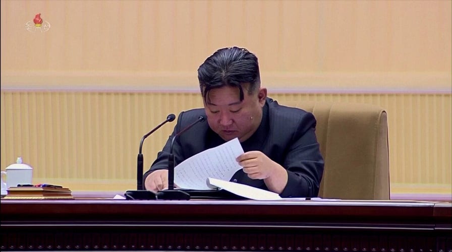 North Korean leader Kim Jong Un cries while pleading with women to have more kids