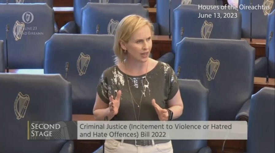 Ireland senator says ‘rights’ are ‘restricted’ for the ‘common good’